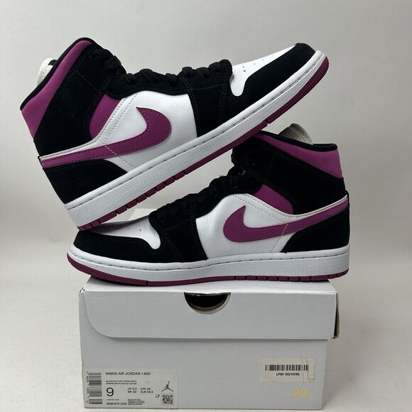 Nike Shoes Air Jordan 1 Retro Mid WMNS “Cactus Flower” 2023 - Picture 3 of 5